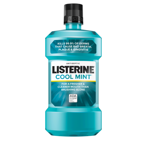 Listerine Cool Mint Antiseptic Mouthwash, 1 ct