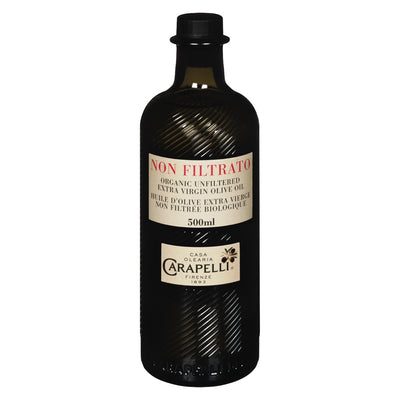 ORGANIC UNFILTERED EXTRA VIRGIN OLIVE OIL, 500 mL