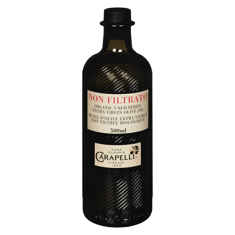 ORGANIC UNFILTERED EXTRA VIRGIN OLIVE OIL, 500 mL