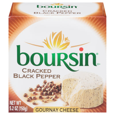 Boursin Cracked Black Pepper, 150g