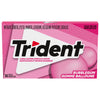 Trident Sugar Free Bubblegum Gum, 14 pieces