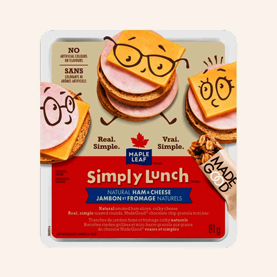 Simply Lunch Natural Ham & Cheese, 81 g
