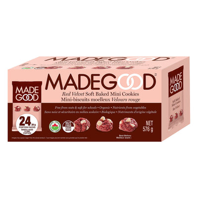 Made Good Red Velvet Soft Mini Cookies, 576 g