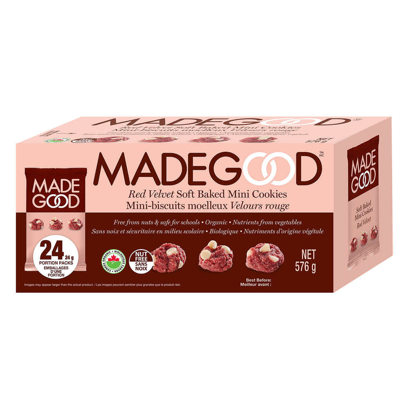 Made Good Red Velvet Soft Mini Cookies, 576 g