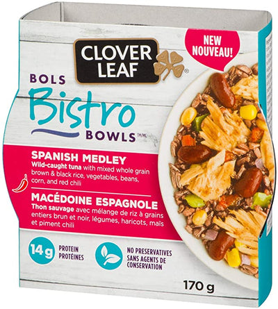 Clover Leaf Spanish Medley Bistro Bowls, 170 g