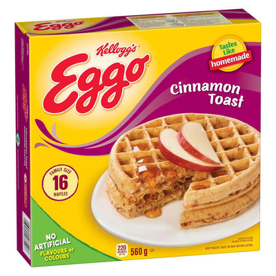 Kellogg's Eggo Cinnamon Toast, 560g