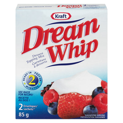 Kraft Dream Whip Dessert Topping Mix, 85 g