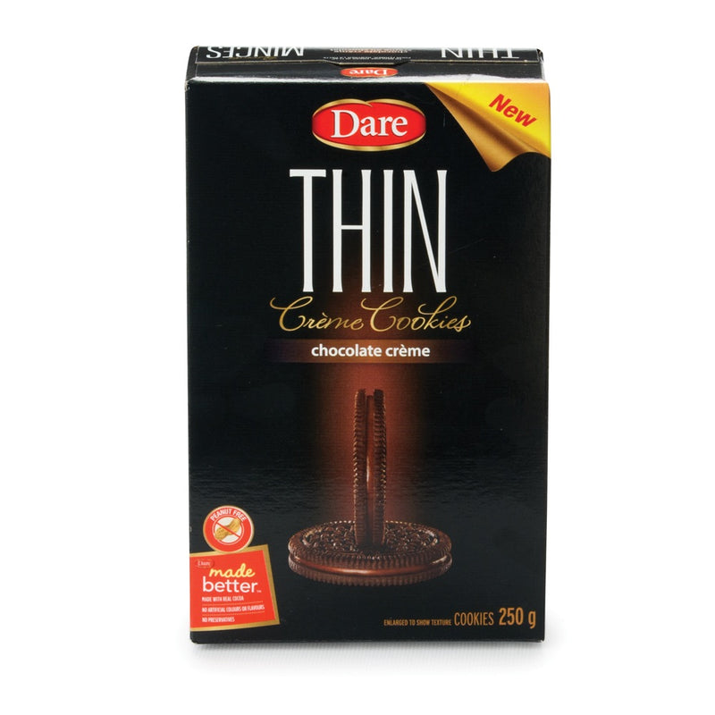 Dare Thin Chocolate Creme Cookies, 250 g