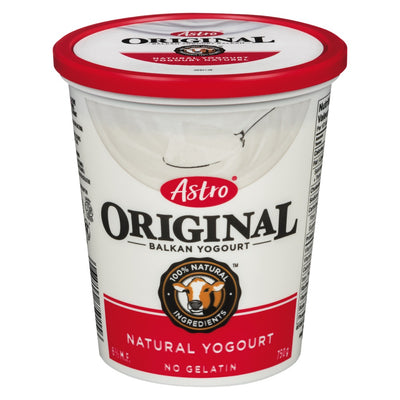 Astro Original Natural Yogurt, 750 g