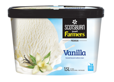 Scotsburn Premium Vanilla Ice Cream, 1.5 L