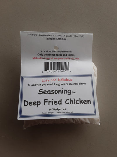 SEA URCHIN SEASONING FOR DEEP FRIED CHICKEN, 160 g