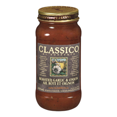 Classico Roasted Garlic & Onion Pasta Sauce, 650 mL