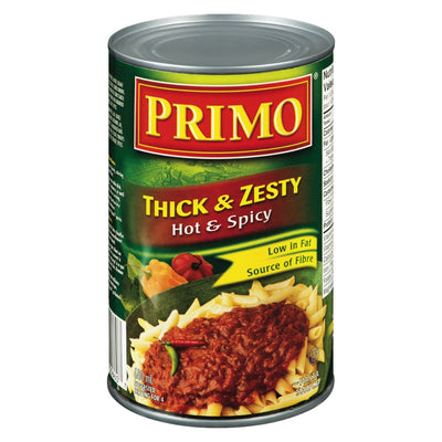 Primo Thick & Zesty Hot & Spicy Pasta Sauce, 680 mL