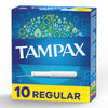 Tampax Regular Tampons, 10 ct