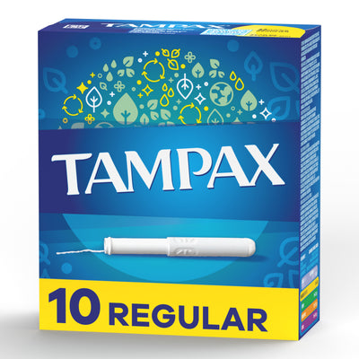 Tampax Regular Tampons, 10 ct