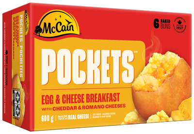 McCain Breakfast Pockets Egg & Cheese, 600 g