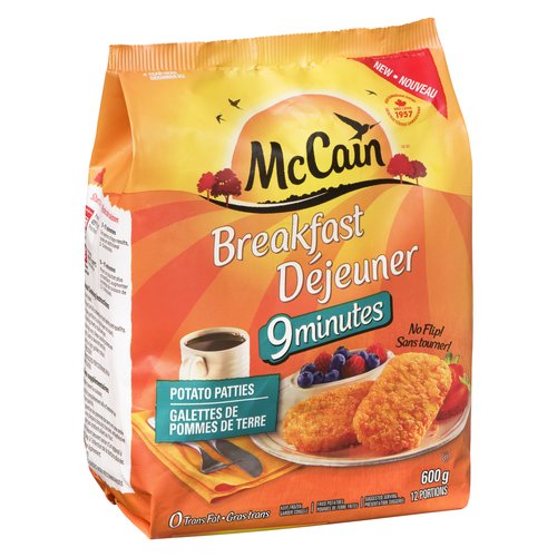 McCain 9 Minute Breakfast Patties, 600 g