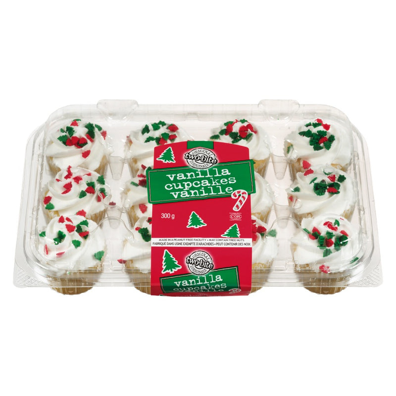 Two Bite Vanilla Cupcakes 300G