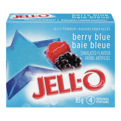 JELL-O Berry Blue Jelly Powder, 85 g