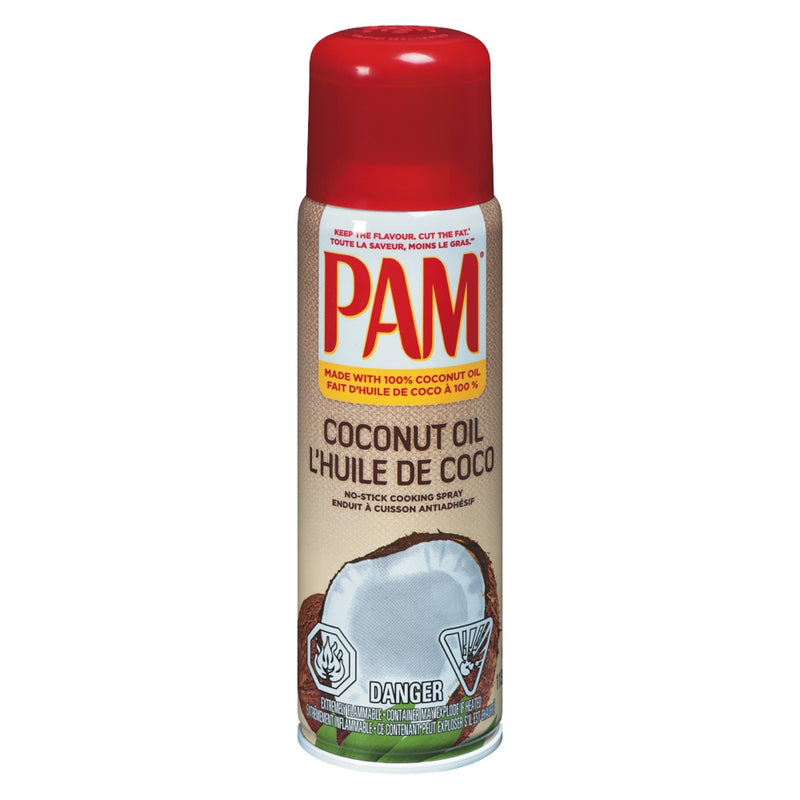 Pam Coconut Oil No-Stick Cooking Spray, 113 g