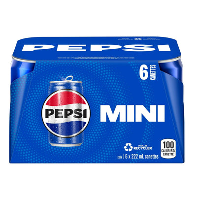 Pepsi Mini, 6 x 222 mL