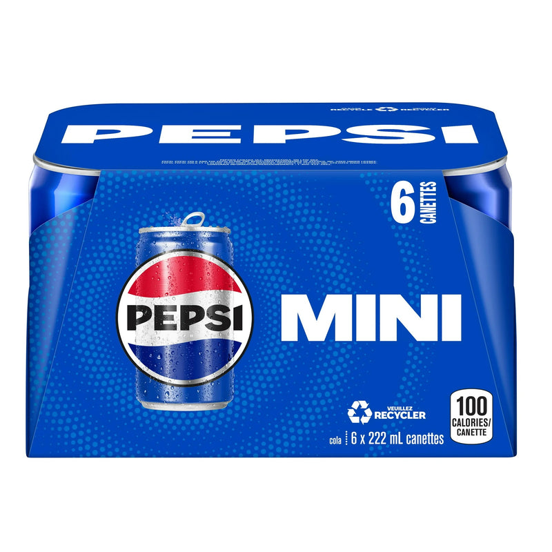 Pepsi Mini, 6 x 222 mL