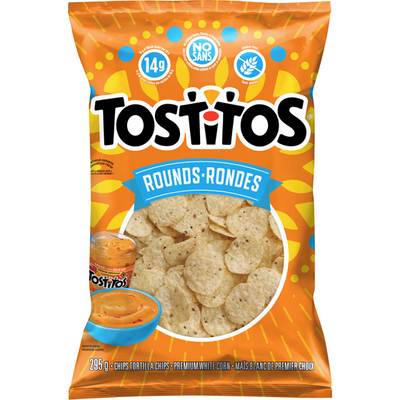 Tostitos Rounds Tortilla Chips, 295g