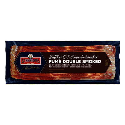 Schnieders Butcher Cut Double Smoked Bacon, 500 g