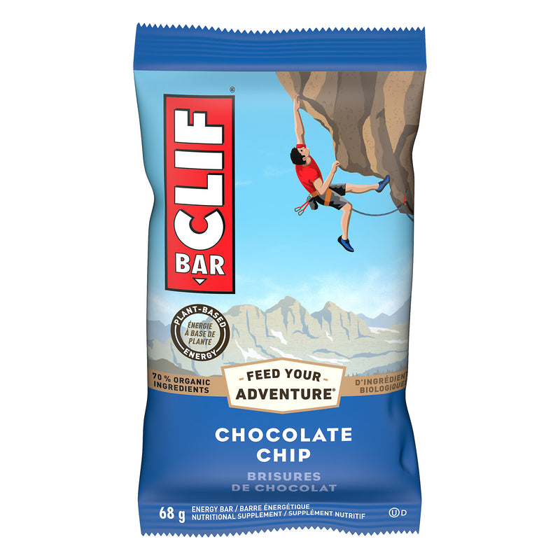 Cluf Bar Chocolate Chip Energy Bar, 68 g