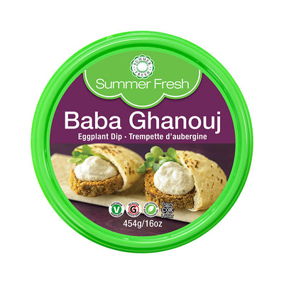 Summer Fresh Baba Ghanouj Eggplant Dip, 454 g