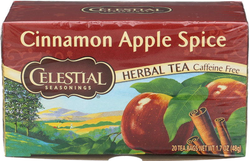 Celestial Seasonings Caffeine Free Cinnamon Apple Spice Herbal Tea, 48 g