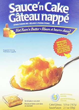 Sauce'n Cake Hot Rum'n Butter Sponge Pudding Mix, 225 g