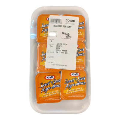 Assorted Portions Kraft Sweet & Sour Sauce, 6pk