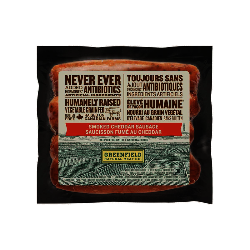 Greenfield Nature Meat Co Smoked Cheddar Sausage, 1 ct