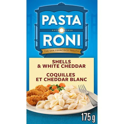 Pasta Roni Shells & White Cheddar, 175 g