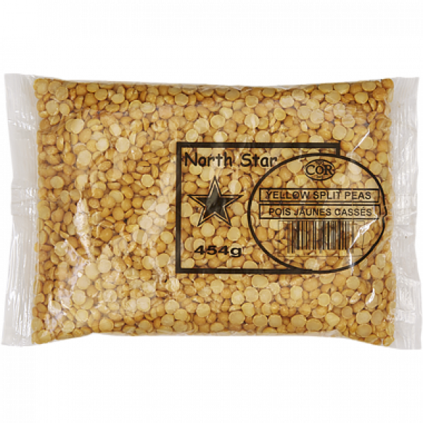 North Star Yellow Split Peas, 454 g