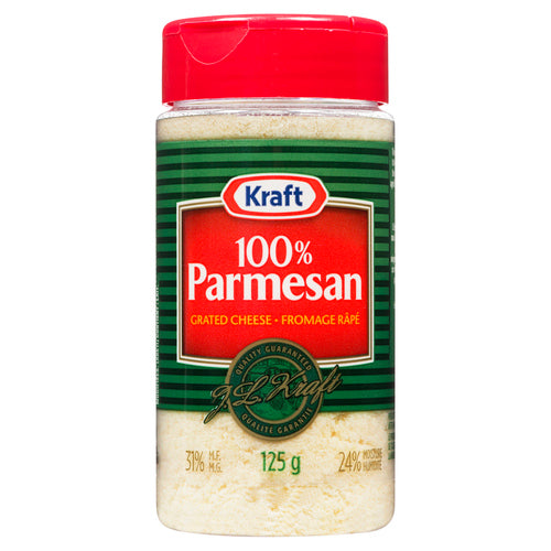 Kraft Grated Parmesan Cheese, 125 g