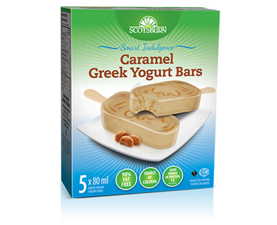 SCOTSBURN CARAMEL GREEK BAR