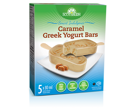 SCOTSBURN CARAMEL GREEK BAR