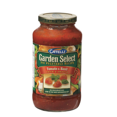 Catelli Garden Select Tomato & Basil Pasta Sauce, 700 mL