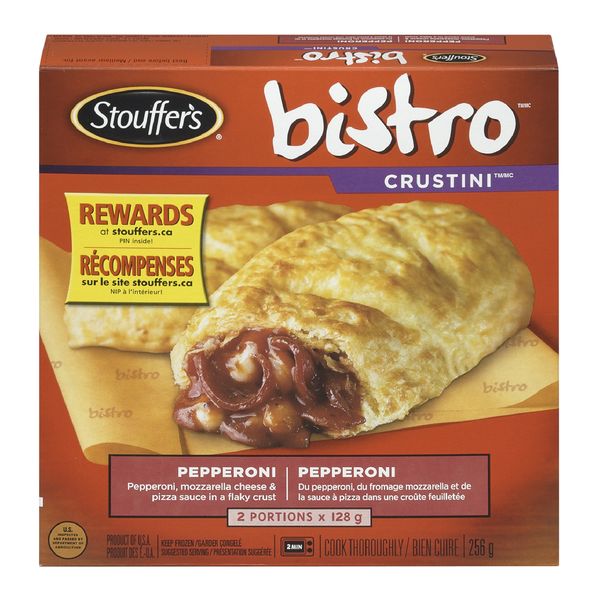 Stouffer's Bistro Crustini Pepperoni, 2 ct