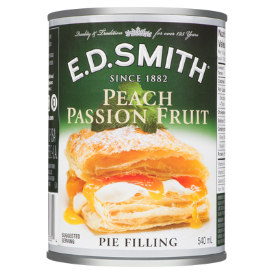 ED Smith Peach Pie Filling, 540 mL