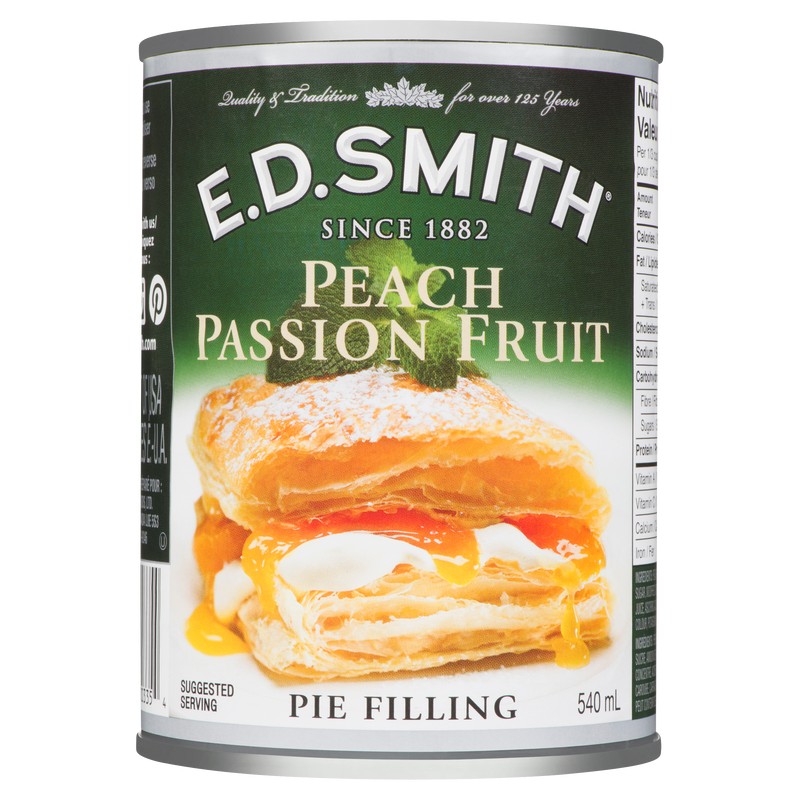 ED Smith Peach Pie Filling, 540 mL
