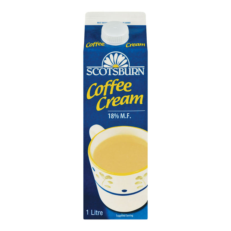 Scotsburn 18% Coffee Cream, 1L