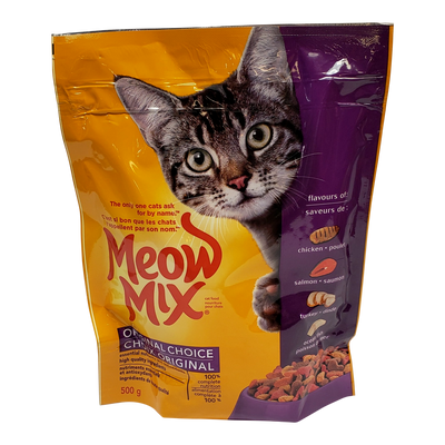 Meow Mix, Cat Food, 500 g
