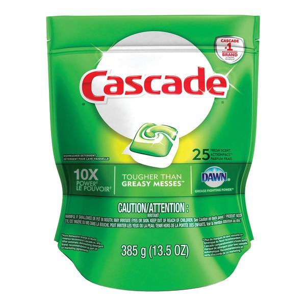 Cascade Fresh Scent Plus Dawn 25ct