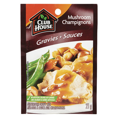 Club House Mushroom Sauces, 21 g