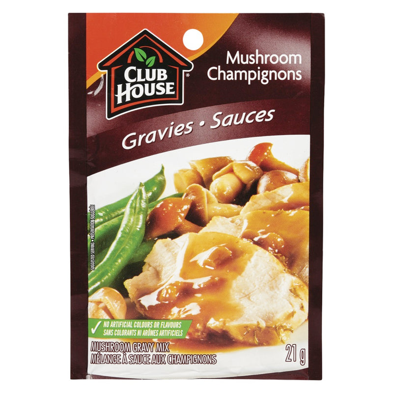 Club House Mushroom Sauces, 21 g
