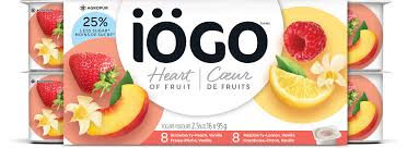 IOGO HEART OF FRUIT YOGURT 16PK