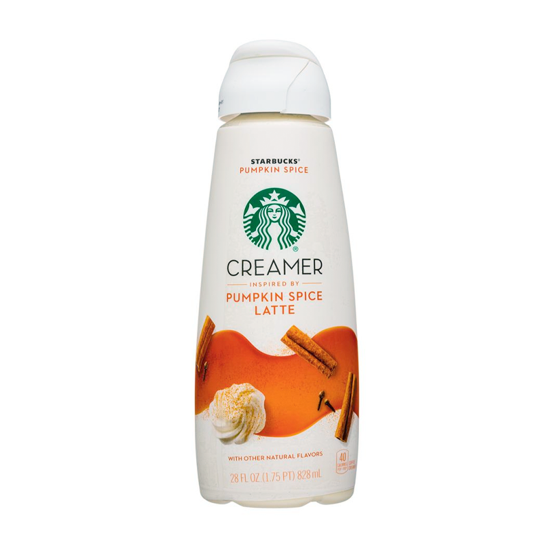 Starbucks Pumpkin Spice Latte Coffee Creamer, 828 mL